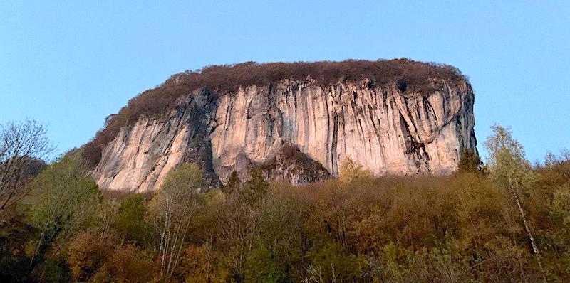 falesia di arrampicata
