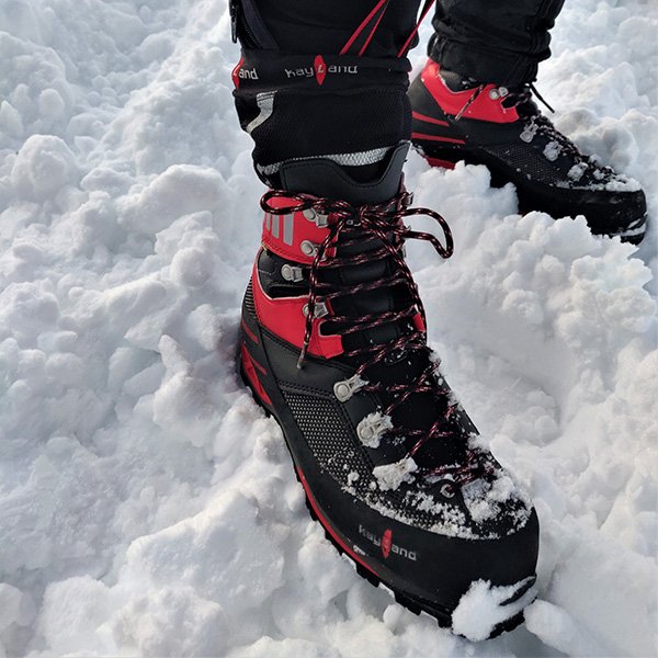 Impermeabilità degli scarponi sulla neve