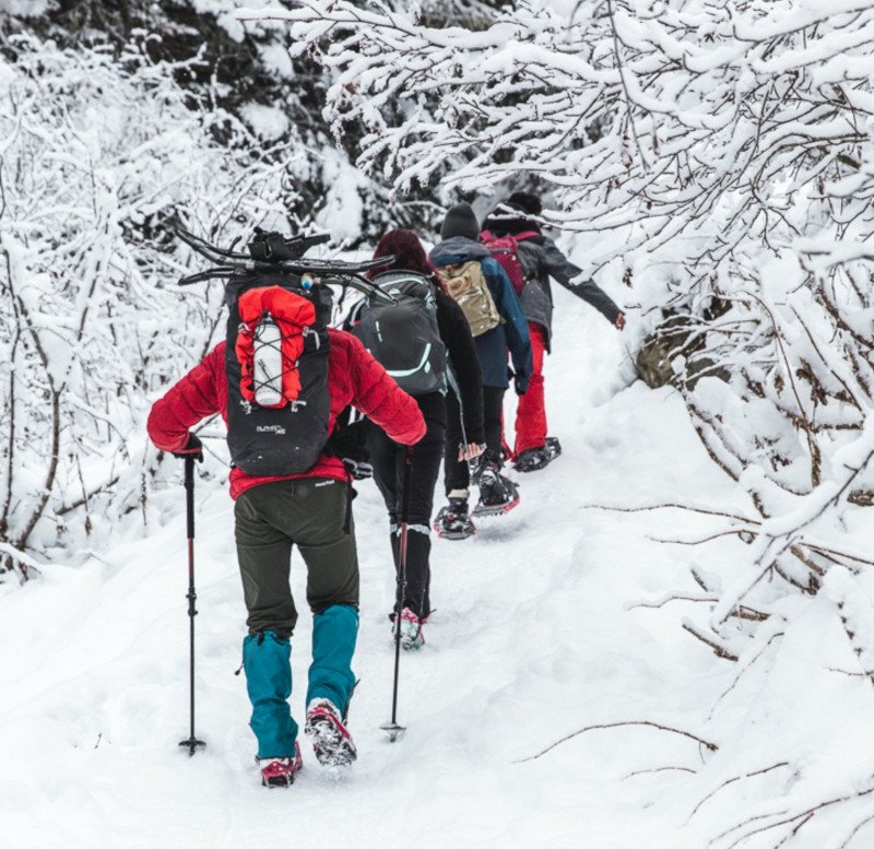 ramponi per escursioni invernali