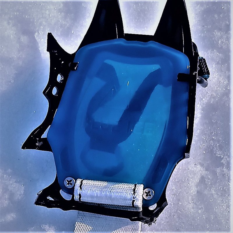 anti zoccolo dei ramponi blue ice