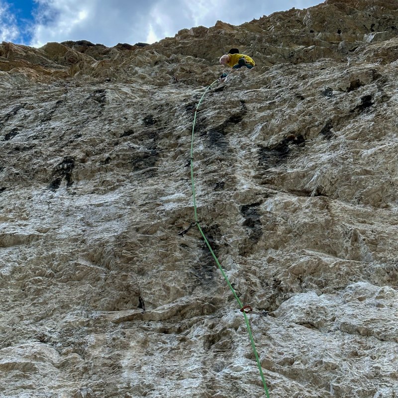 Corda arrampicata falesia 80 metri