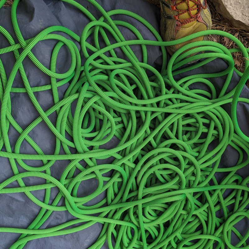 Corda arrampicata diametro 9,5 mm