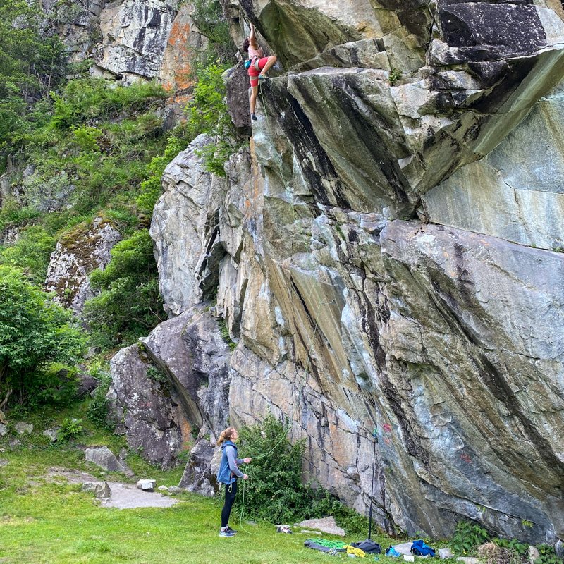 Test corda arrampicata Cousin Trestec Dura Dura 9.5