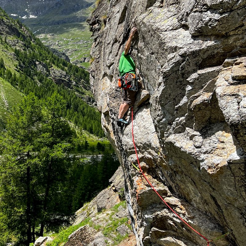 Corda da arrampicata per lavorato