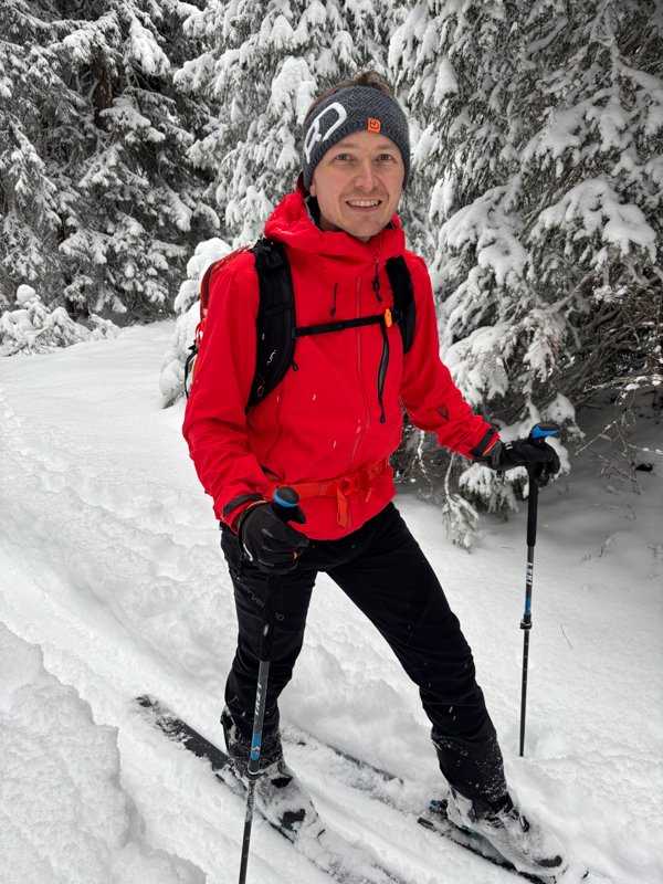 test scialpinismo guscio HH