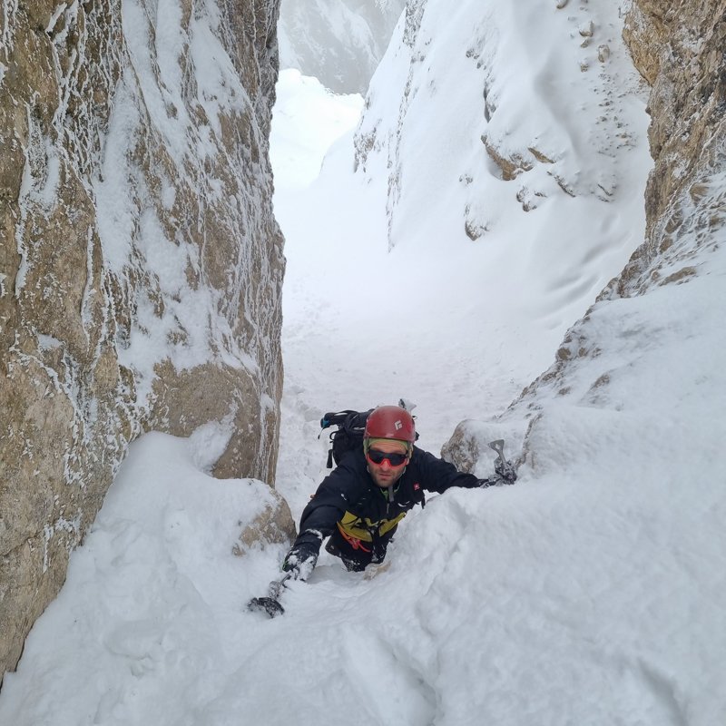 alpinismo con arva