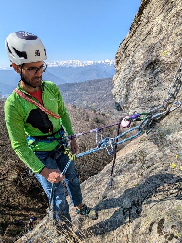 cordino beal in test su un multipitch