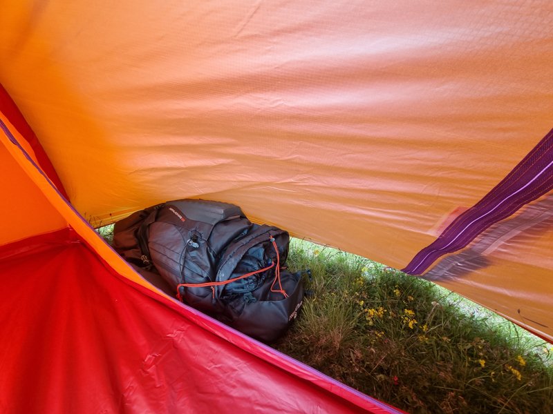 Apsis Vorraum für Rucksack