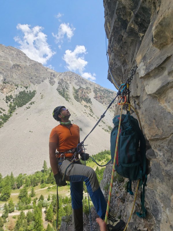 ferrino during climb