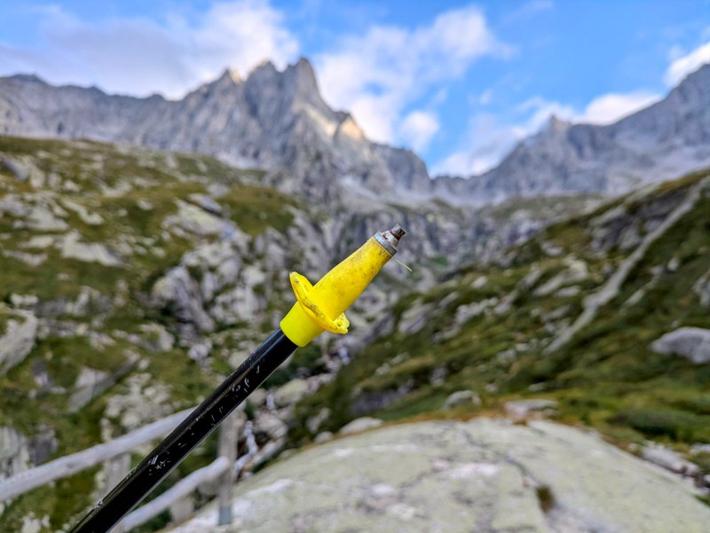 spitze der stöcke leki ultratrail fx