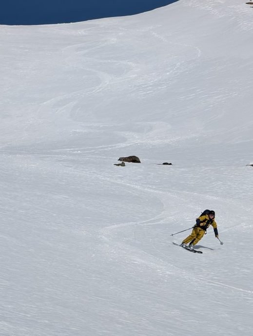 la sportiva sender performance bei der abfahrt