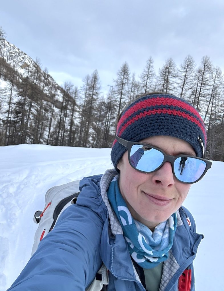 test Aerotherm Jacke im schnee