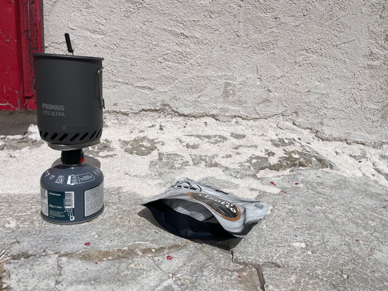 utilizzo primus lite ultra bivaco
